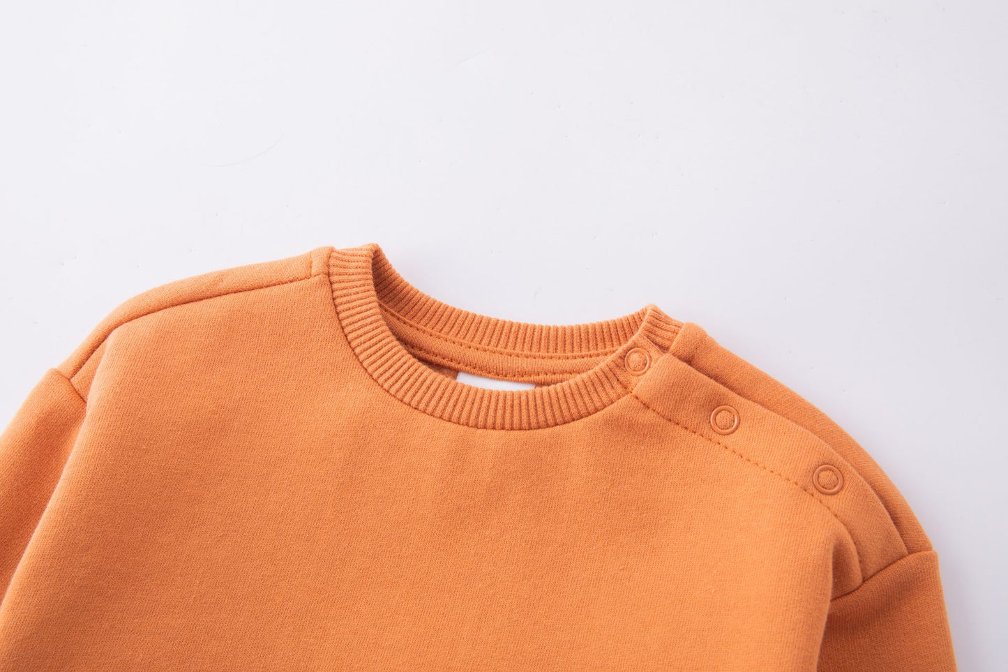Conjunto Bebé Niño – Sudadera Felpa con Osito y Pantalón Largo Afelpado (6-24M) 🧡🐻