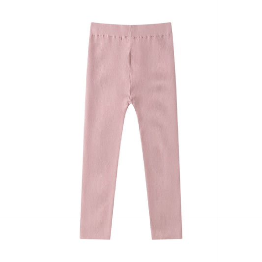Legging de punto rib maquillaje niña 2-6 años 🌸👧