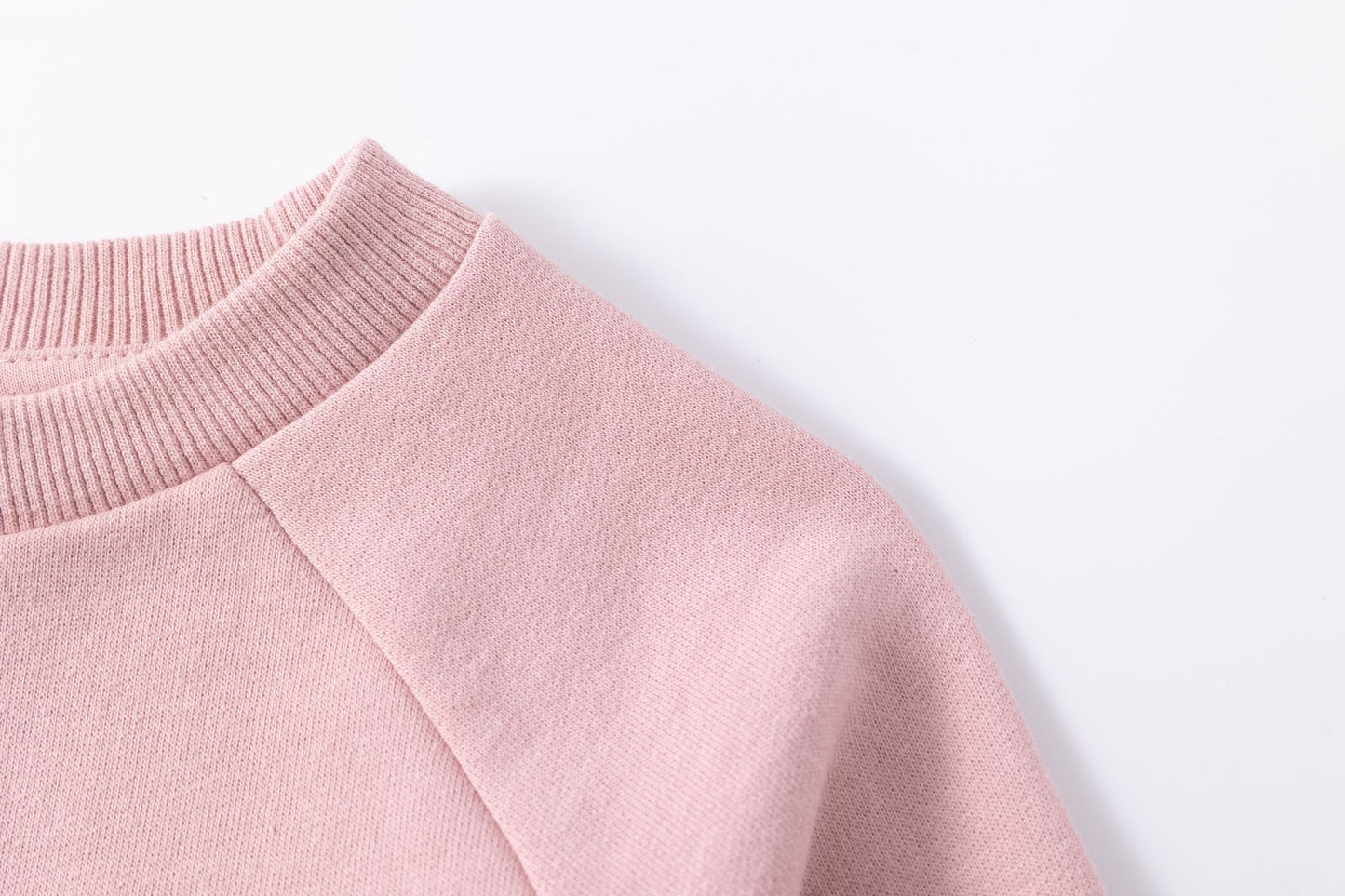 Conjunto niña sudadera y pantalón rosa con dibujo de conejito | 2-6 años