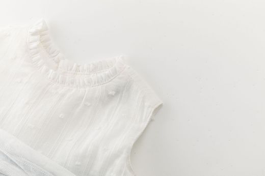 Vestido de Vestir Bebé con Lazo y Ranita