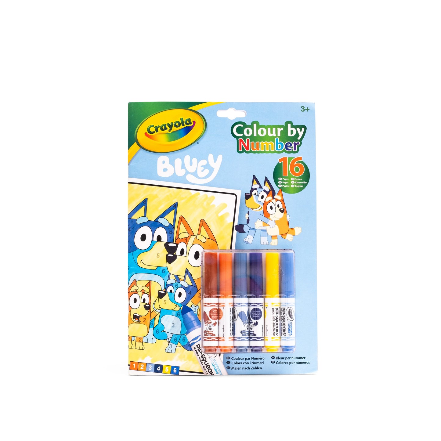 Crayola Libro para Colorear y Pegar de Bluey - ¡Diversión Creativa para los Pequeños!