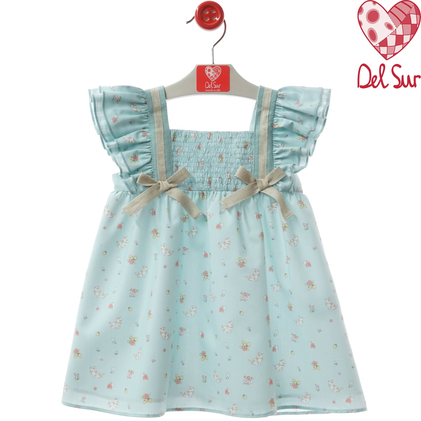 Vestido niña familia Módena Del Sur 1-8 años