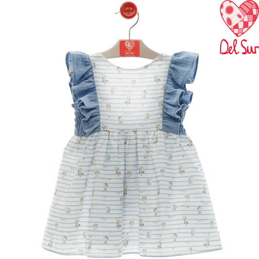 Vestido infantil Familia Santorini DEL SUR