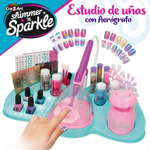 Cra-z-art Estudio Uñas Shimmer 'n Sparkle +8 años