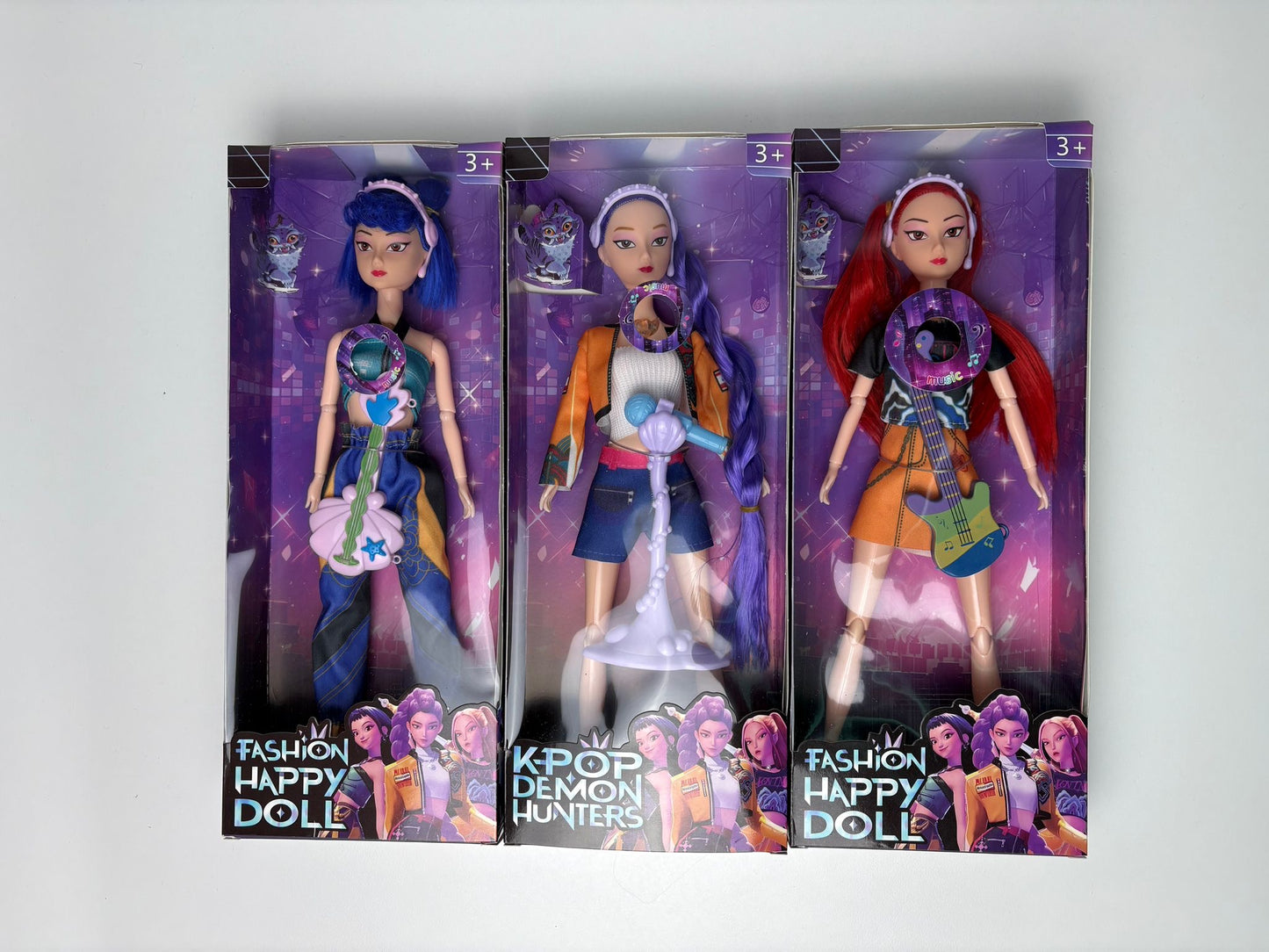 Muñecas K-Pop Pack 3 Unidades | Estilo Idol Coreano kpop