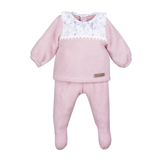 Conjunto niña Polaina Navia talla 0-6 meses Calamaro