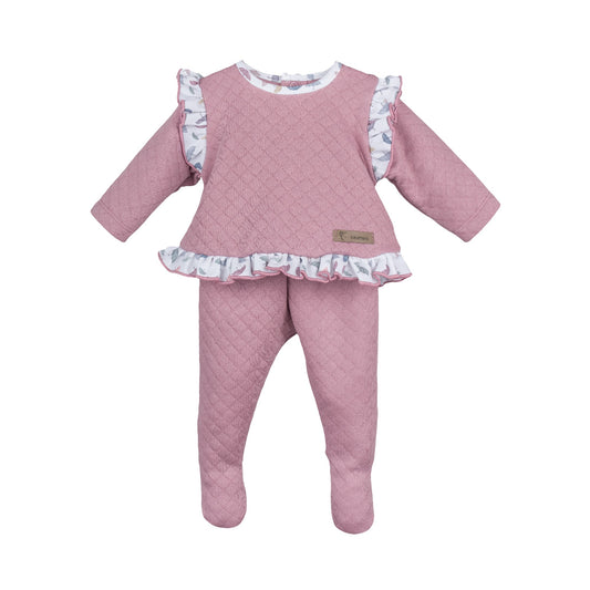 Conjunto bebé polaina Tormes tallas 0-6 meses Calamaro