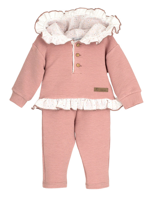 Conjunto Sport Céfiro niña nude – Calamaro (6 meses a 6 años)