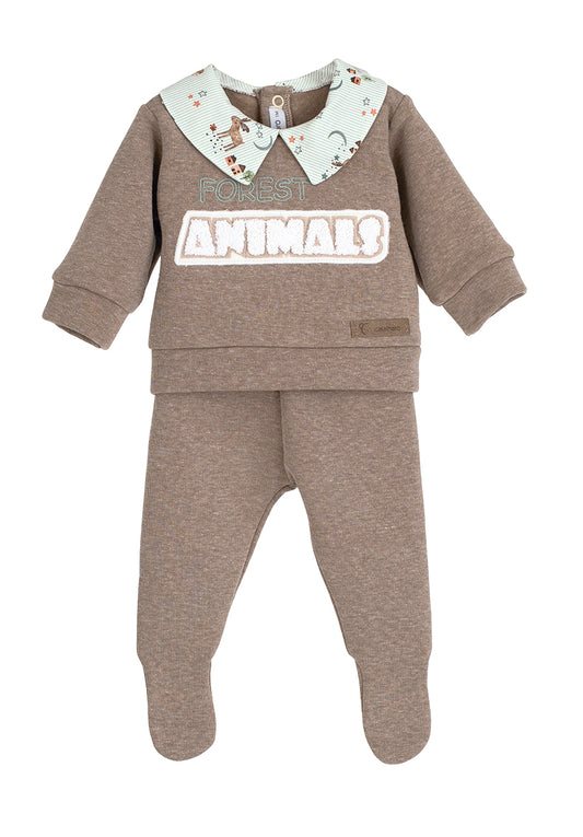 Conjunto Polaina Simún bebé niño primeras puestas Calamaro