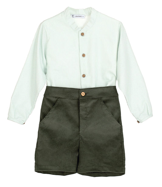 Conjunto Pantalón Simún niño 3-6 años Calamaro 100% algodón