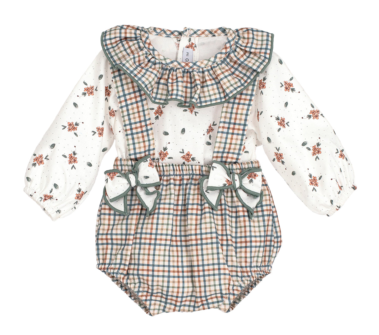 Conjunto Pololo Chamsin bebé niña Calamaro | 100% algodón | 1-36 meses