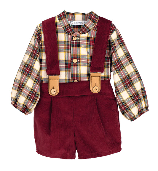 Conjunto Pololo Boreas Calamaro niño bebé 1-36 meses | Navidad 2025/2026 | 100% algodón