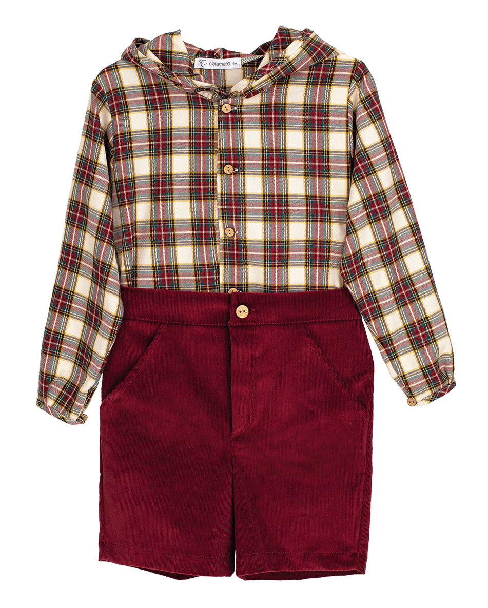 Conjunto Pantalón Boreas Calamaro niño 3-6 años | Navidad 2025/2026 | 100% algodón