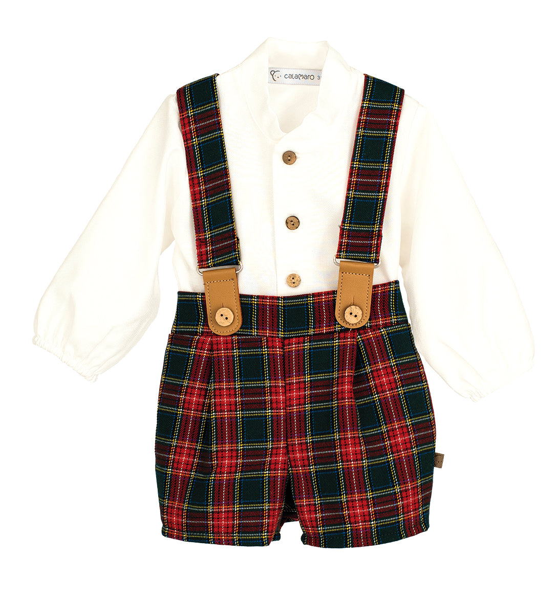 Conjunto Pololo Galerna Niño Bebé 3-36 Meses | Colección Navidad Calamaro