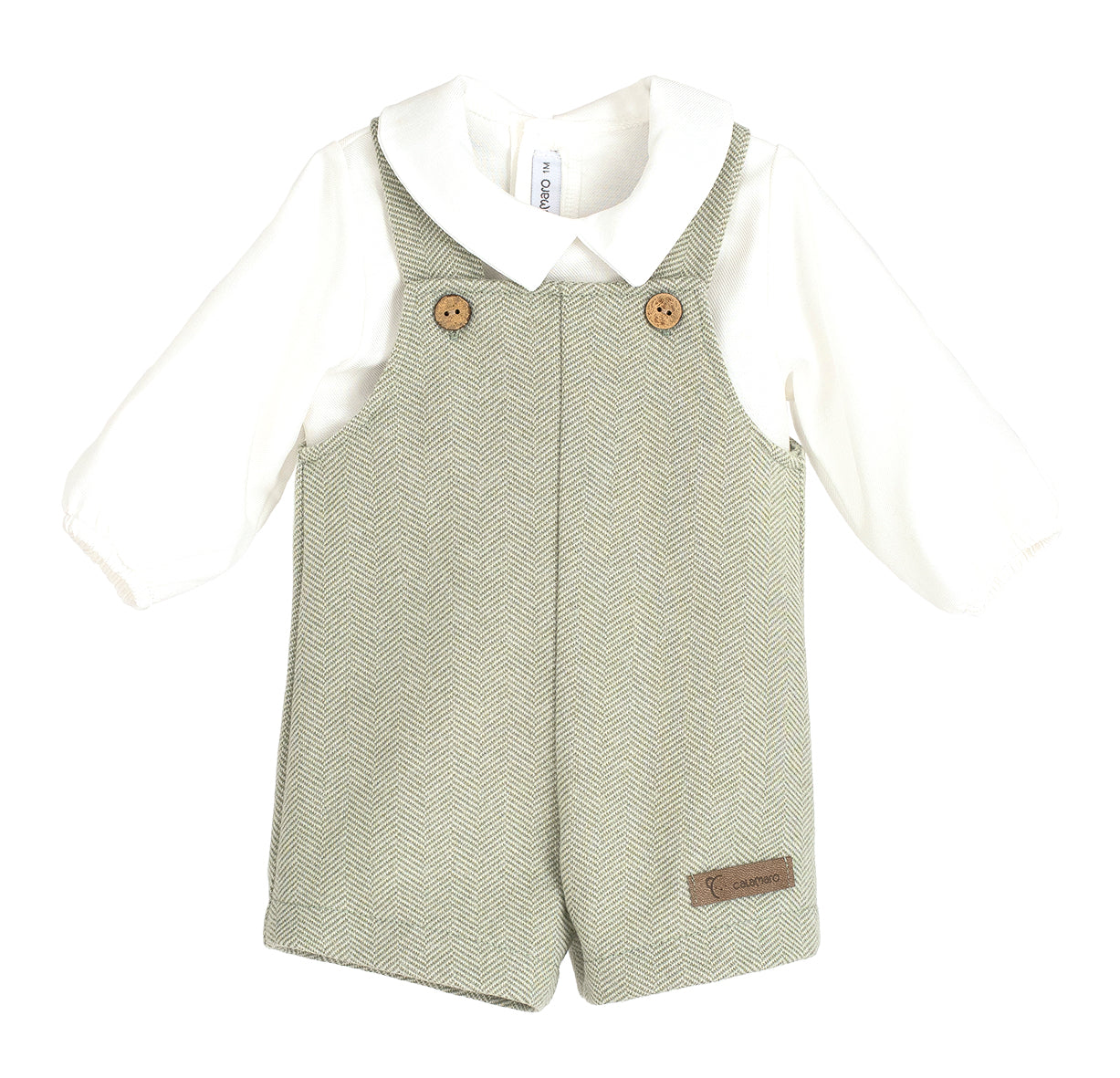 Conjunto Peto Excellentt Bise Bebé 1-36 Meses 100% Algodón | Calamaro