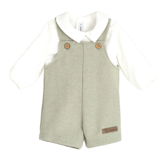 Conjunto Peto Excellentt Bise Bebé 1-36 Meses 100% Algodón | Calamaro