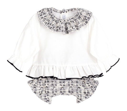 Conjunto Pololo Excellentt Alisio 1-36 meses calamaro coleccion ceremonia bebe
