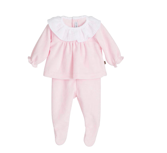 Conjunto Polaina Familia Hampi primeras puestas recién nacido Calamaro 00-6 meses · Salida del hospital