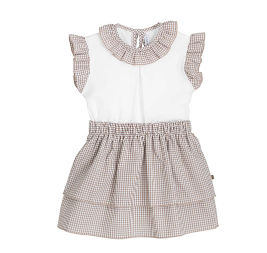 Conjunto falda infantil Calamaro familia Mandi 3 a 6 años