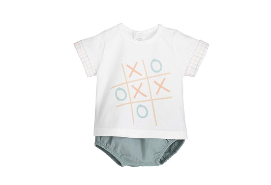 Conjunto bebé Colección Mumbai Calamaro 1-36 meses