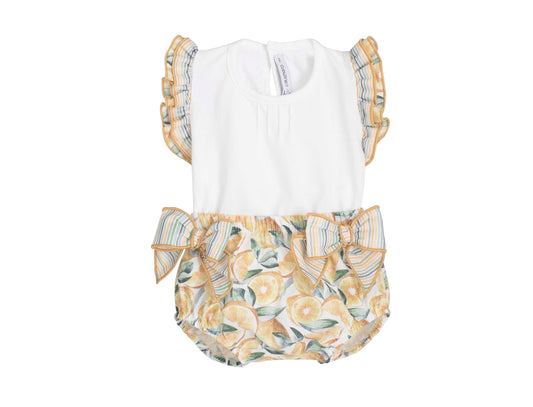 Conjunto pololo bebé Indore con limones 1-36 meses