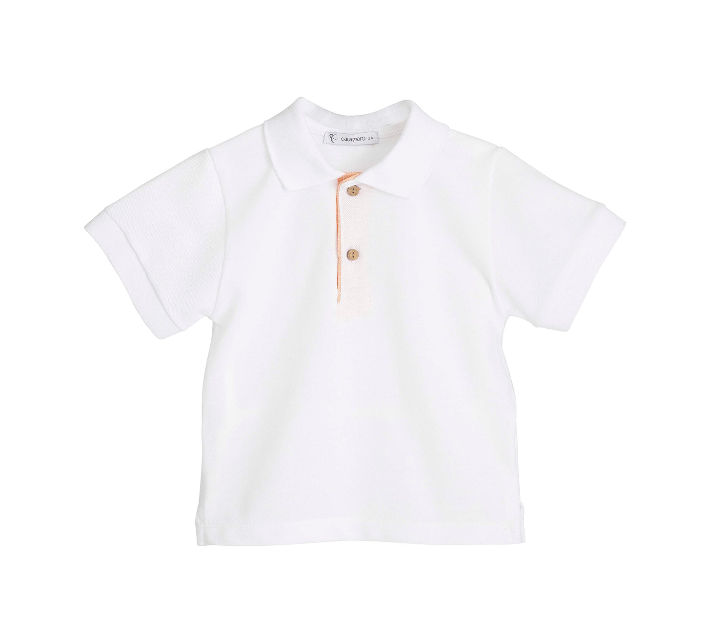 Conjunto niño Delhi con polo y pantalón corto Calamaro