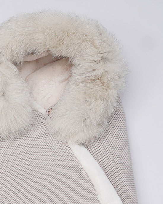 Saco Bebé Forro Polar camel Pelo pangasa baby