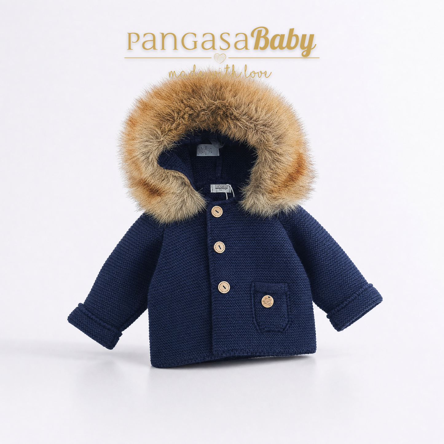 Trenka Luxury Pelo marino  natural Pangasa Baby