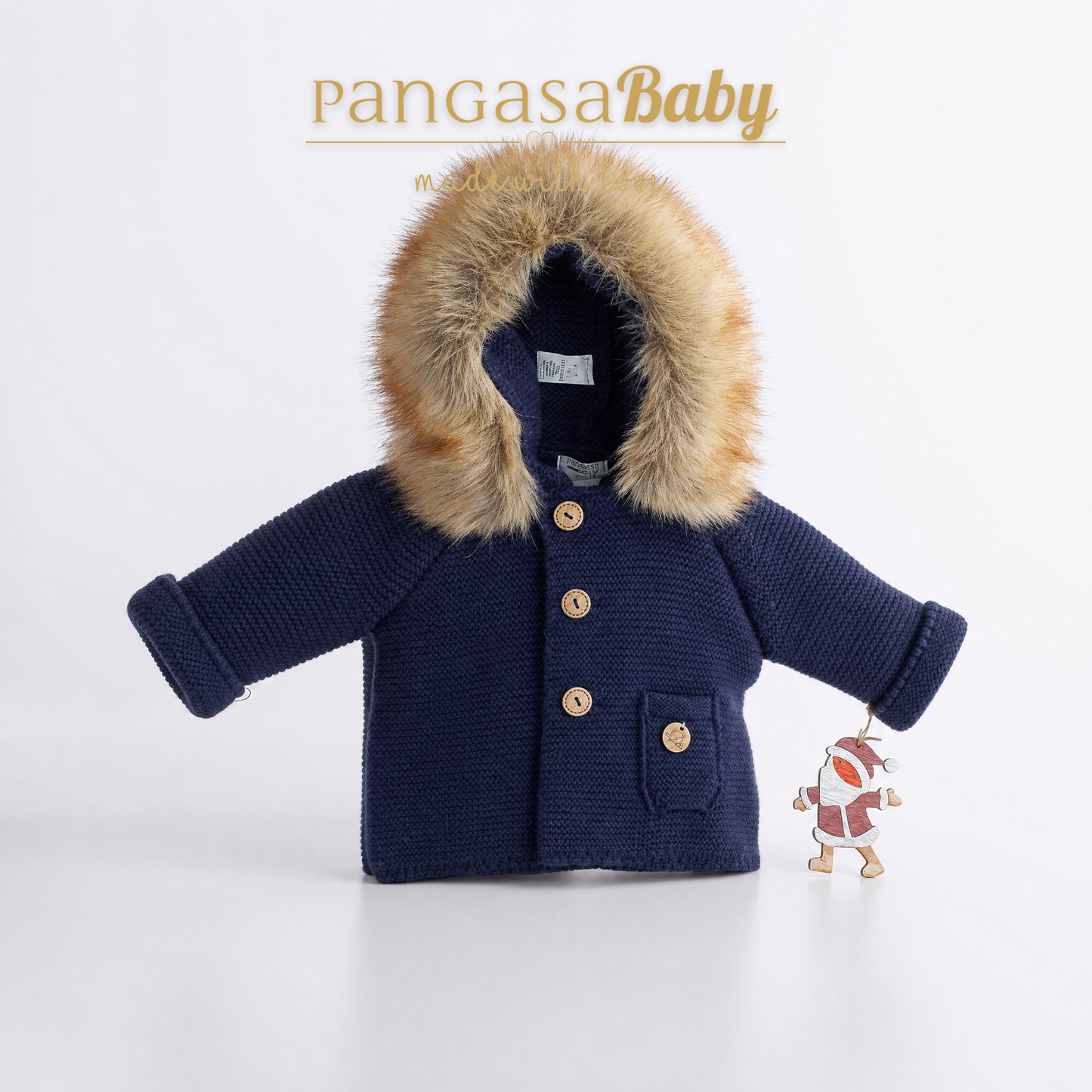 Trenka Luxury Pelo marino  natural Pangasa Baby