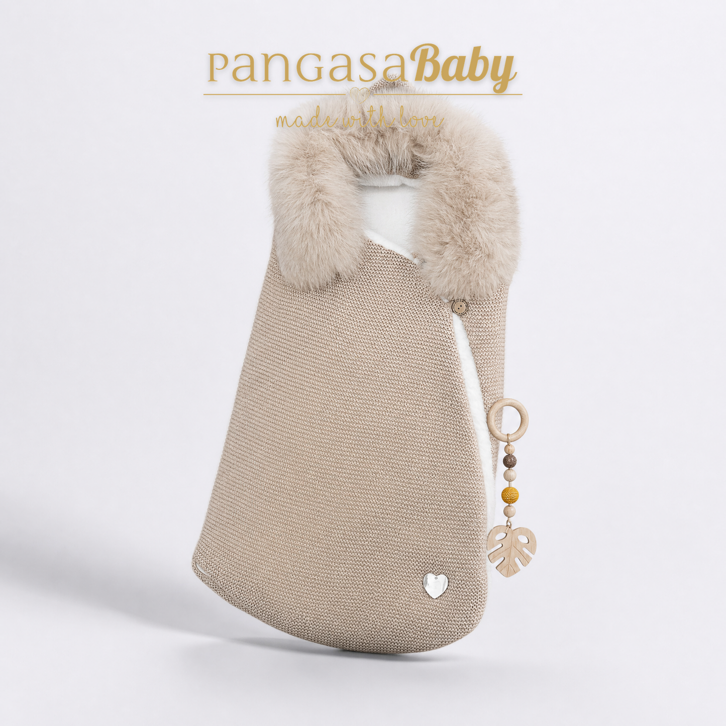 Saco Bebé Forro Polar arena Pelo pangasa baby