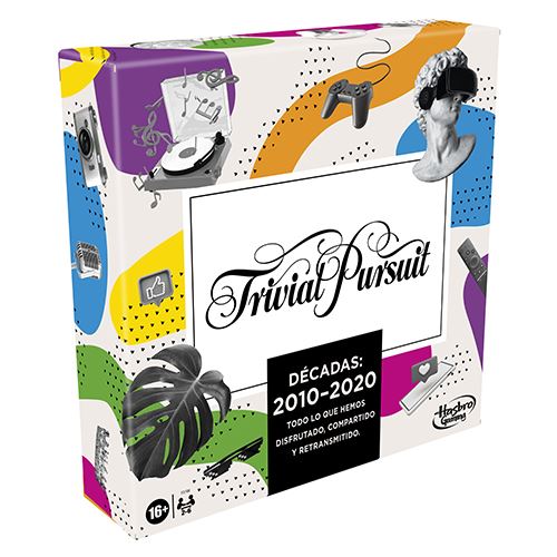 Juego de mesa Trivial Pursuit decades 2010-2020