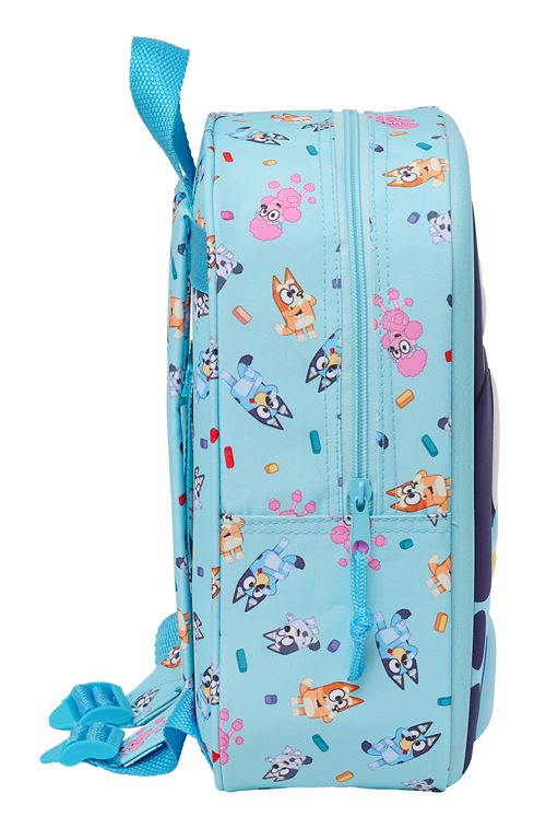 Mochila Guarderia 3D Bluey 22x10x27cm