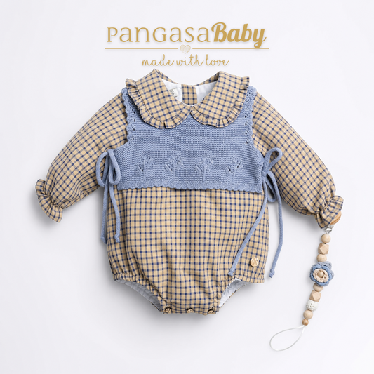 Pelele Brume Todo Tela Pangasa Baby | 1 a 12 meses