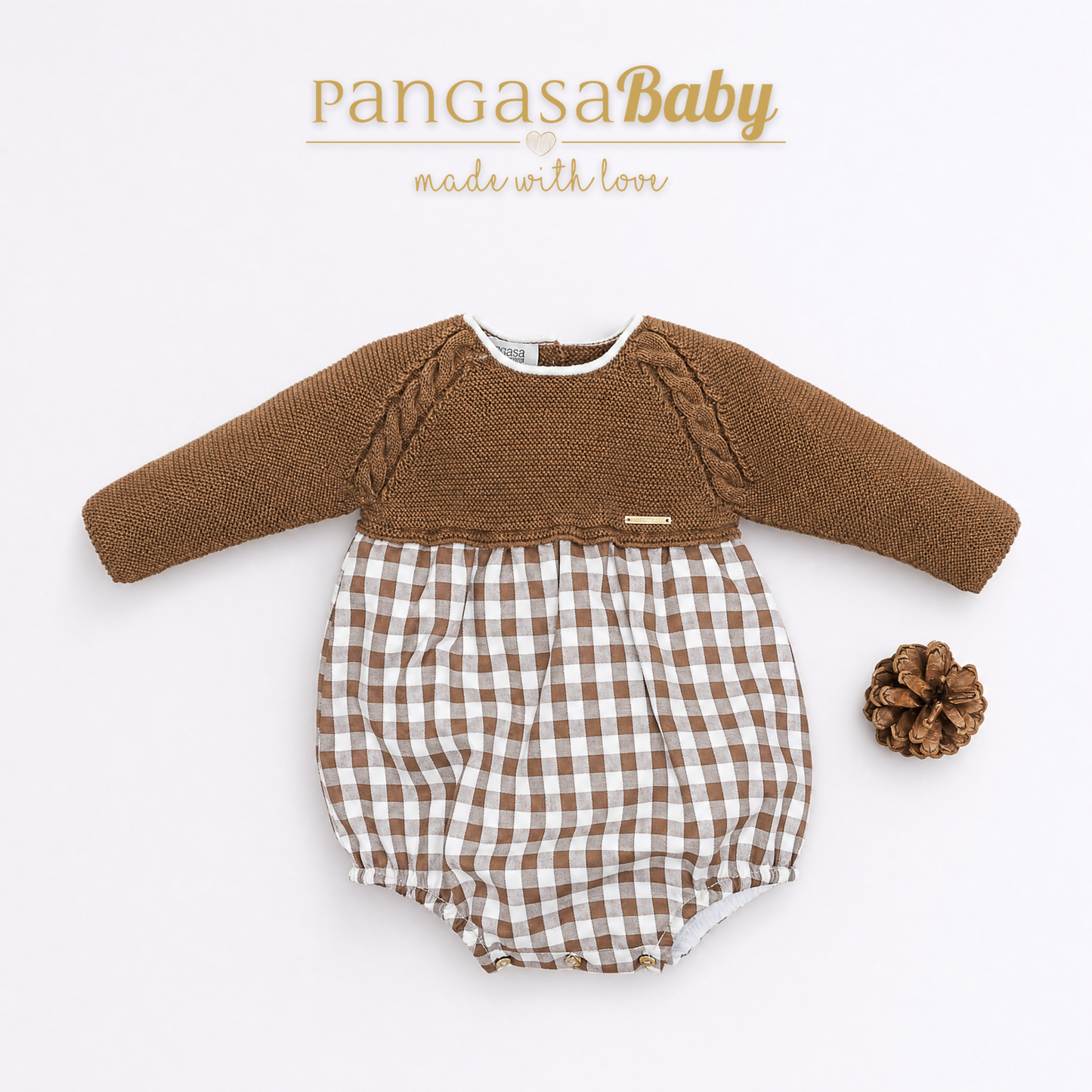 PELELE CHOCOLATTE 1-12 meses pangasa baby