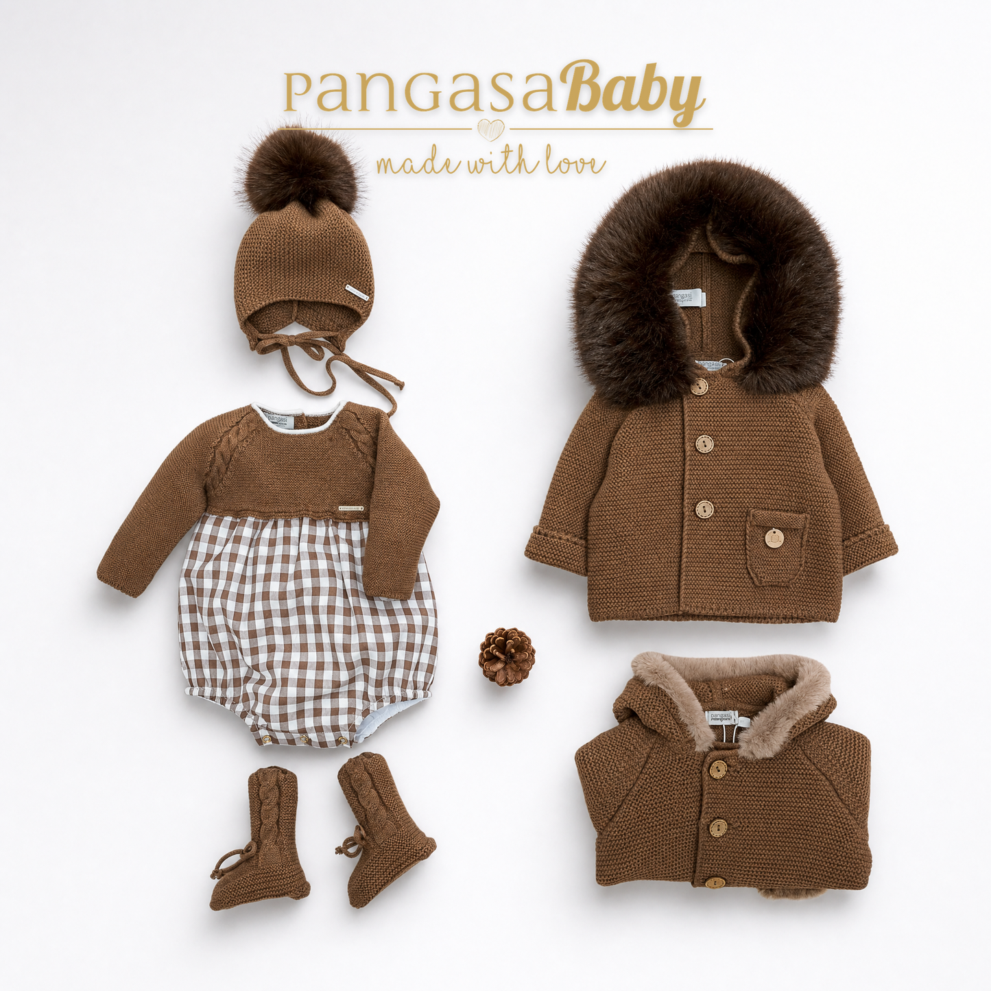 PELELE CHOCOLATTE 1-12 meses pangasa baby