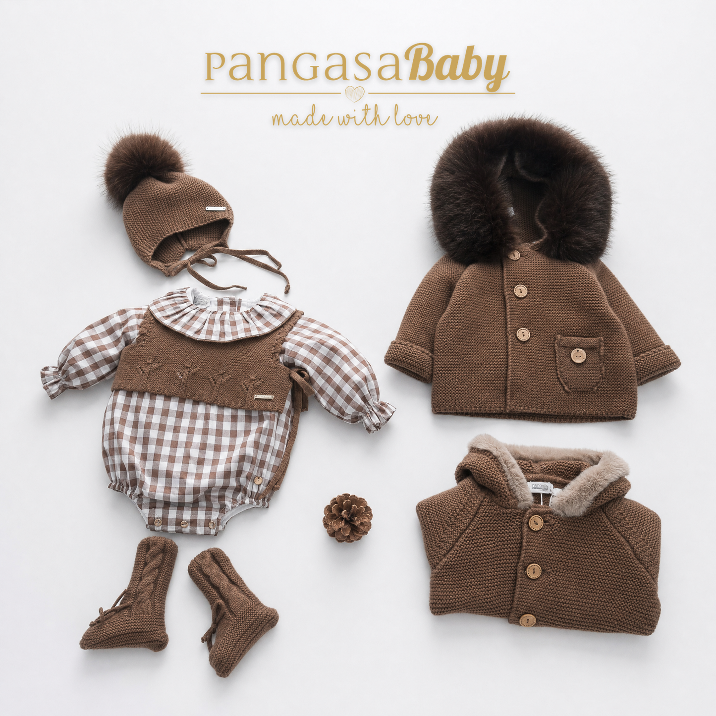 PELELE CHOCOLATTE TODO TELA 1-12 meses pangasa baby