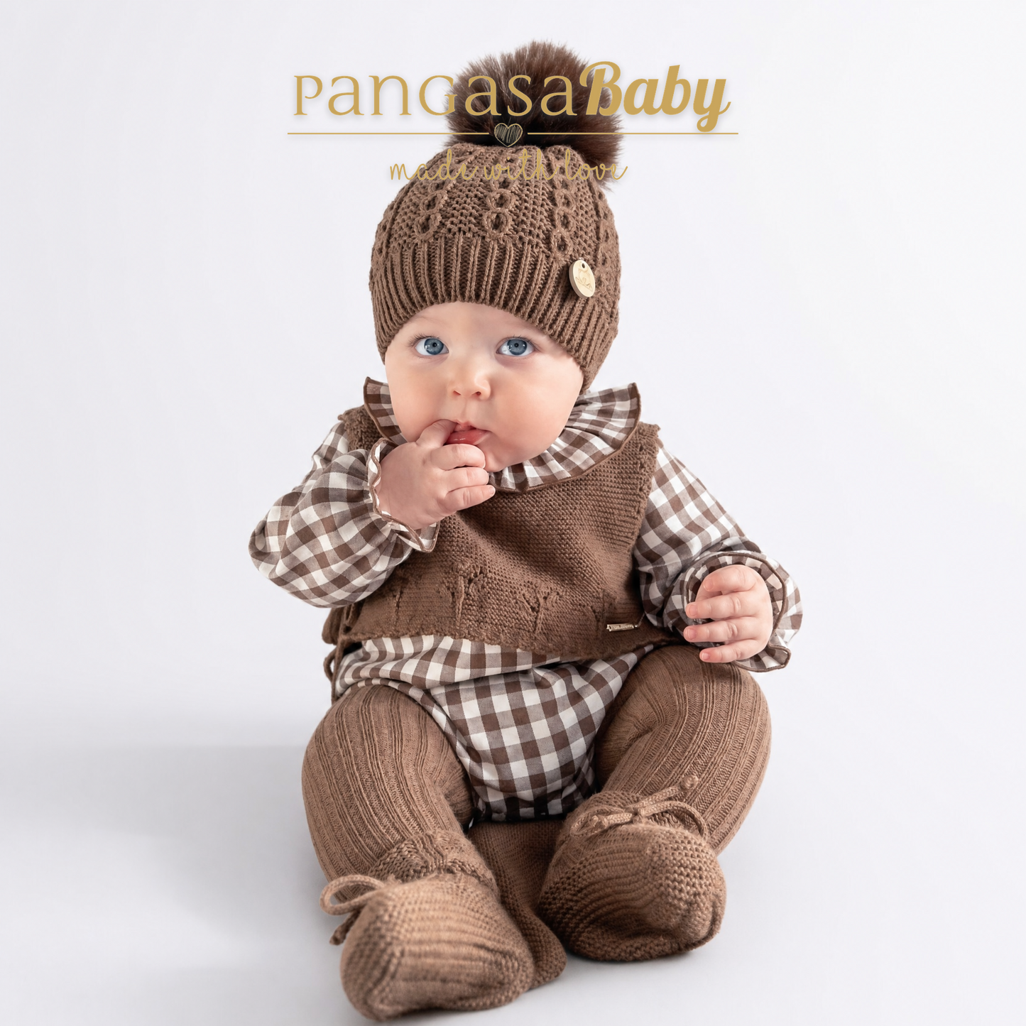 PELELE CHOCOLATTE TODO TELA 1-12 meses pangasa baby