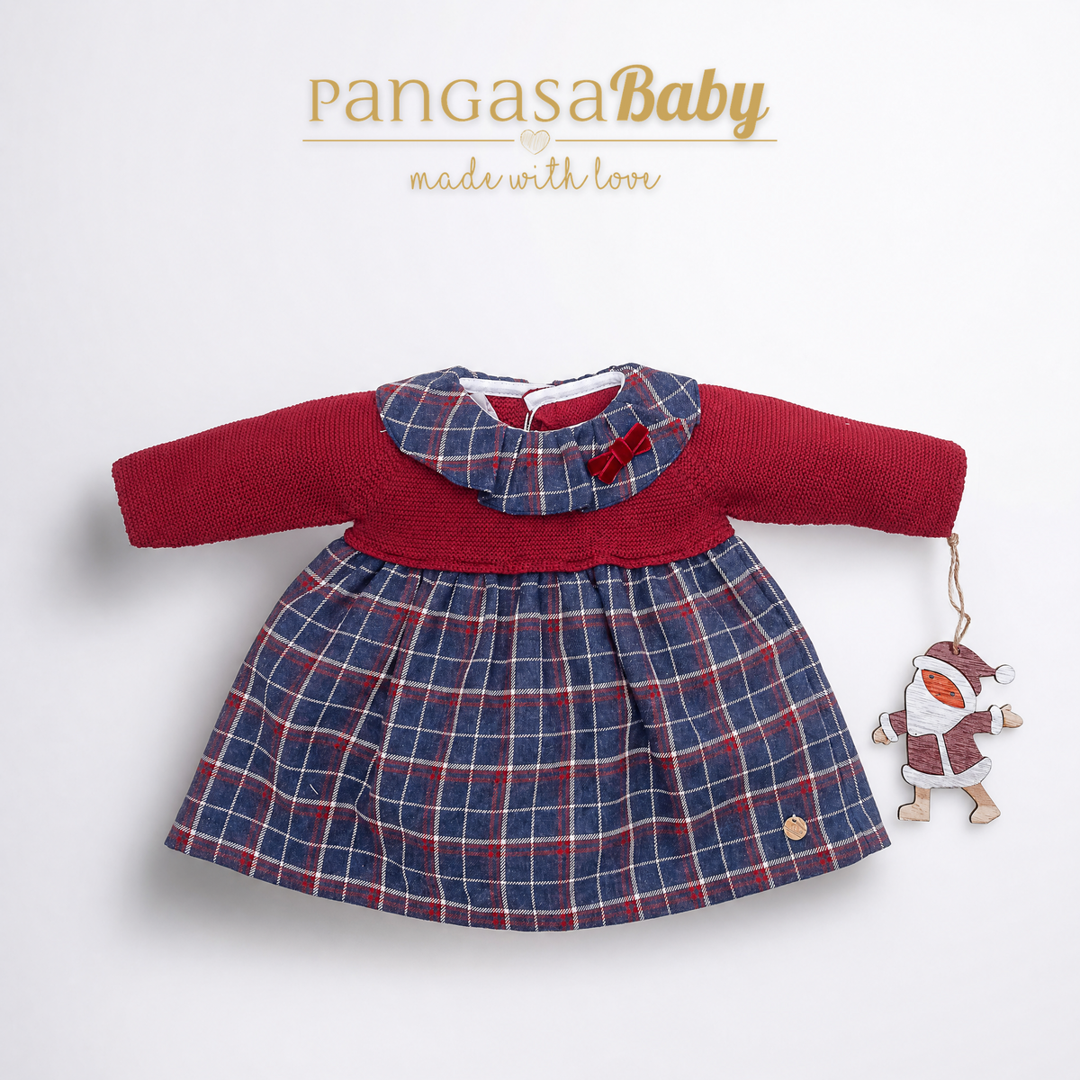 Vestido Christmas Pangasa Baby | 1-24 meses