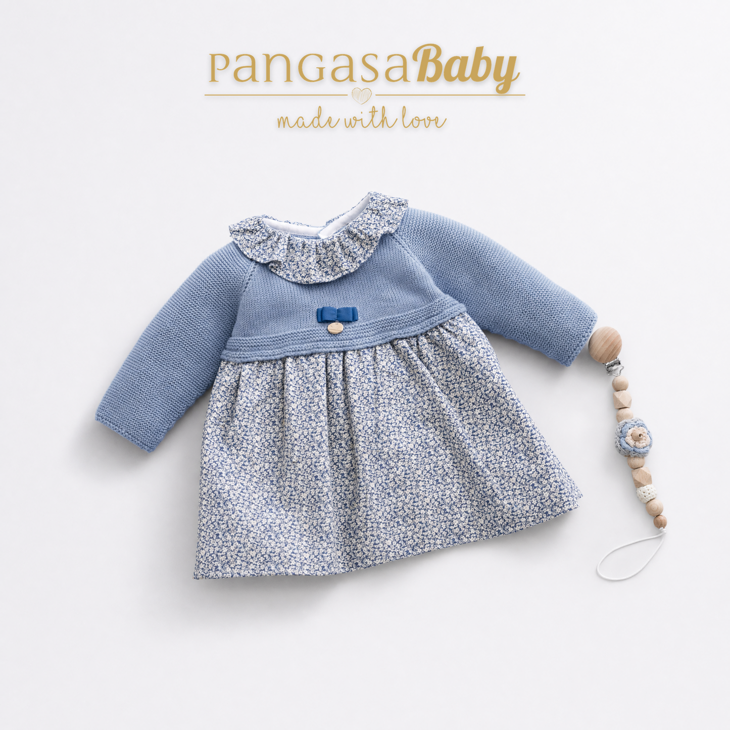 Vestido Brume Pangasa Baby | Color Bruma | 1-24 meses
