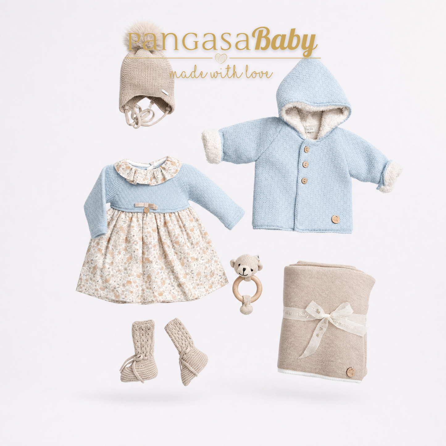 Vestido Sand Pangasa Baby | 1-24 meses