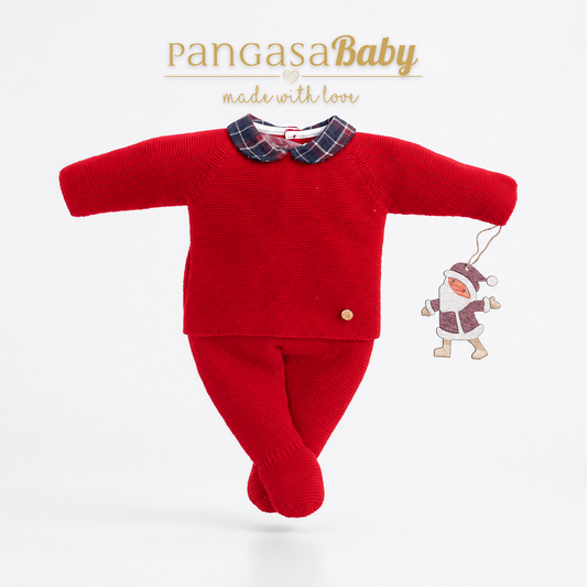 P.Puesta C.Bebé Christmas Pangasa Baby + Gorro | 0-12 meses