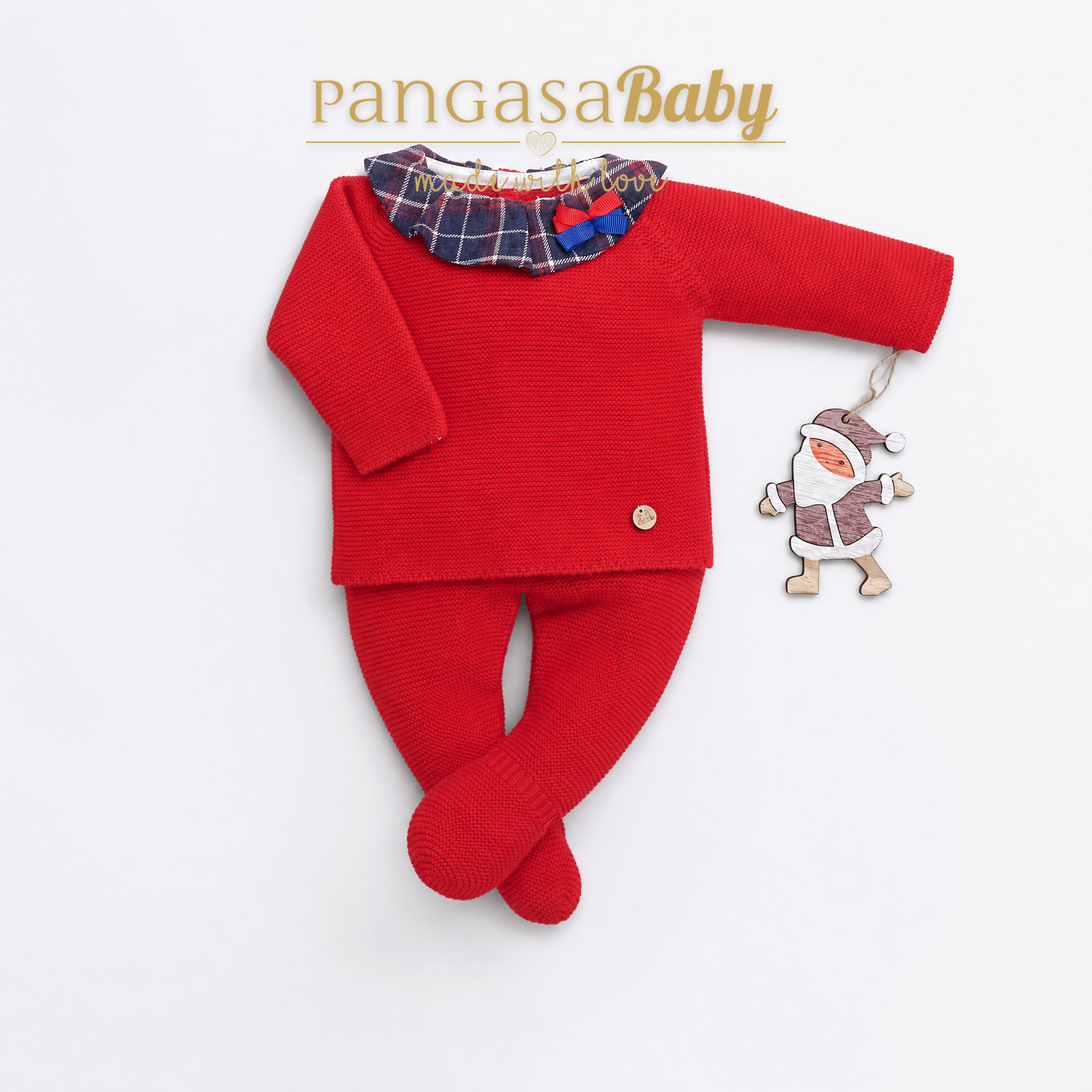 P.Puesta C.Volante Christmas Pangasa Baby + Gorro | 0-12 meses