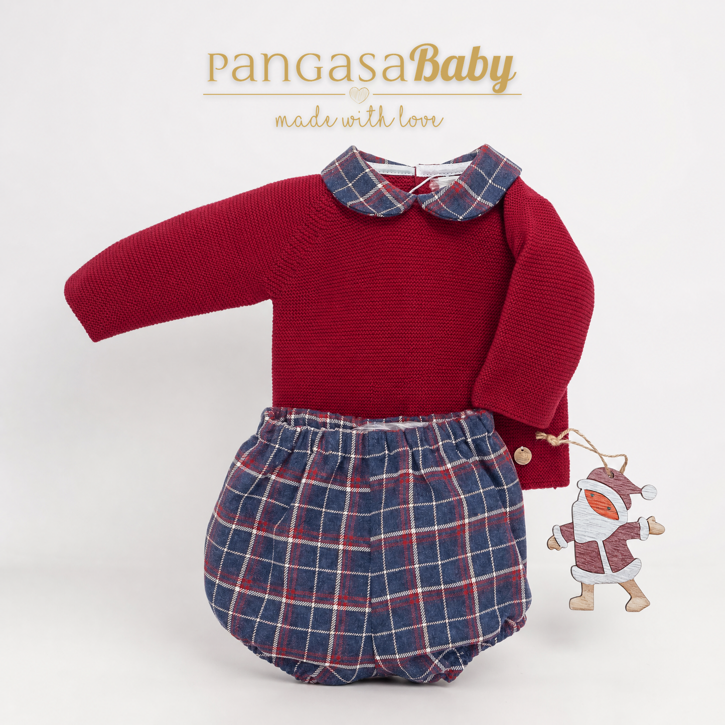 Traje 2P Christmas Pangasa Baby | 3-24 meses