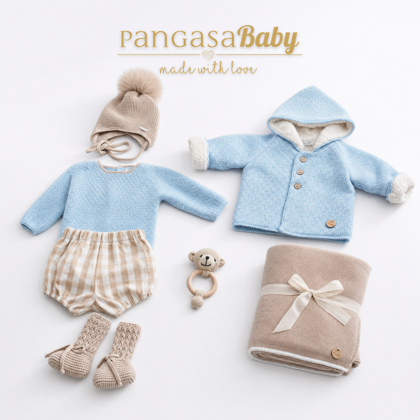 Traje 2P Sand Pangasa Baby | 3-24 meses