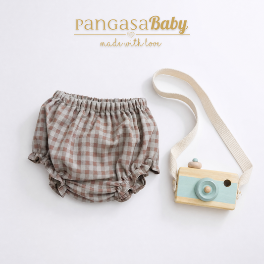 BRAGUITA VESTIDO VICHY MINT1-24 meses pangasa baby