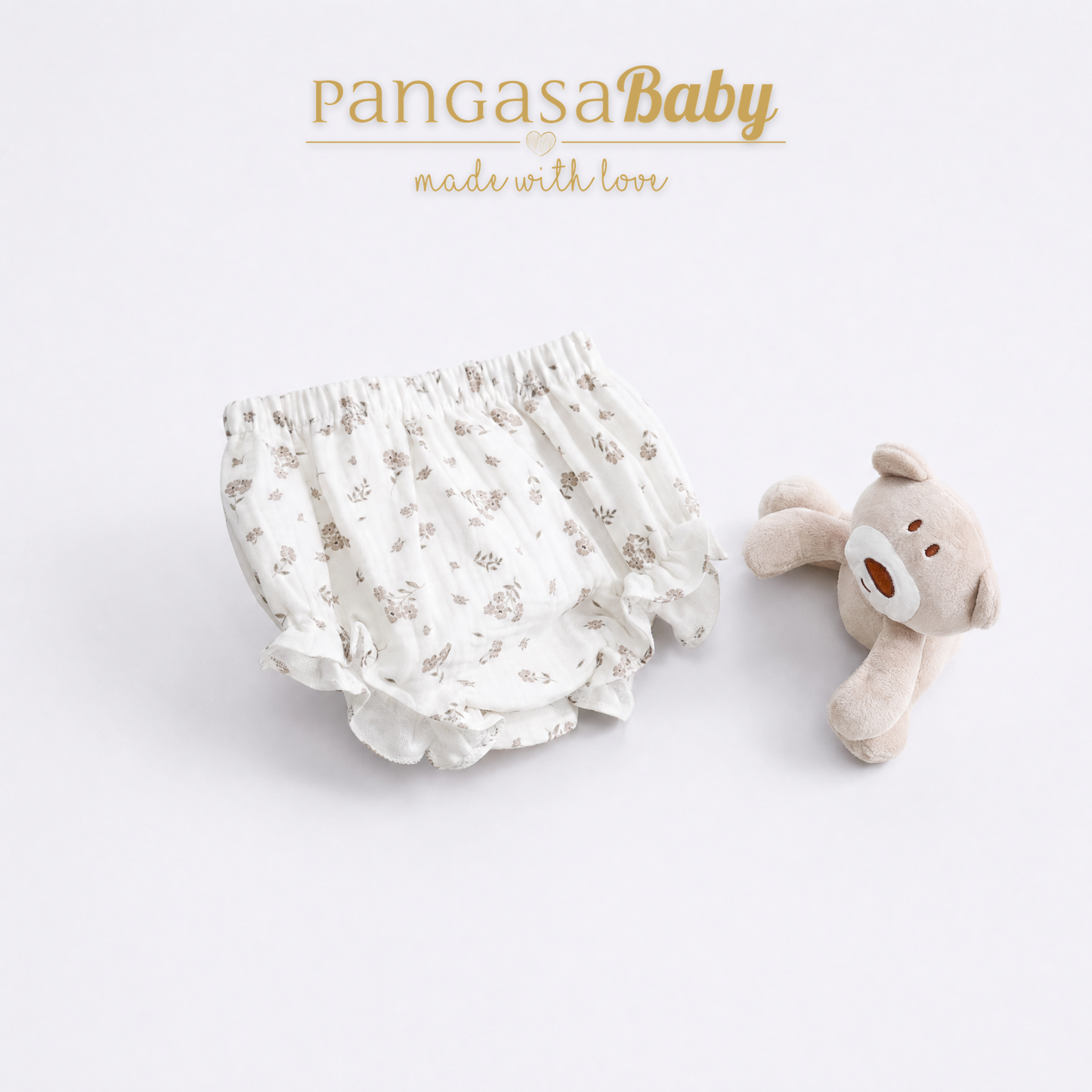 BRAGUITA VESTIDO CHOCOLATTE 1-24 meses pangasa baby