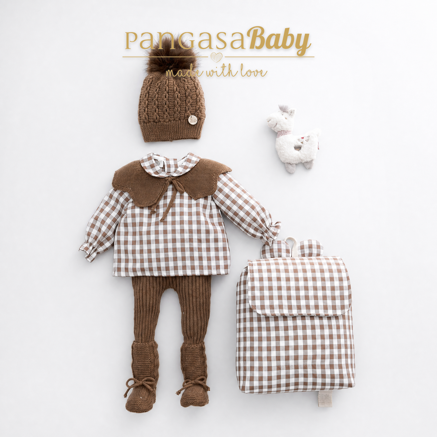 MOCHILA CHOCOLATTE pangasa baby