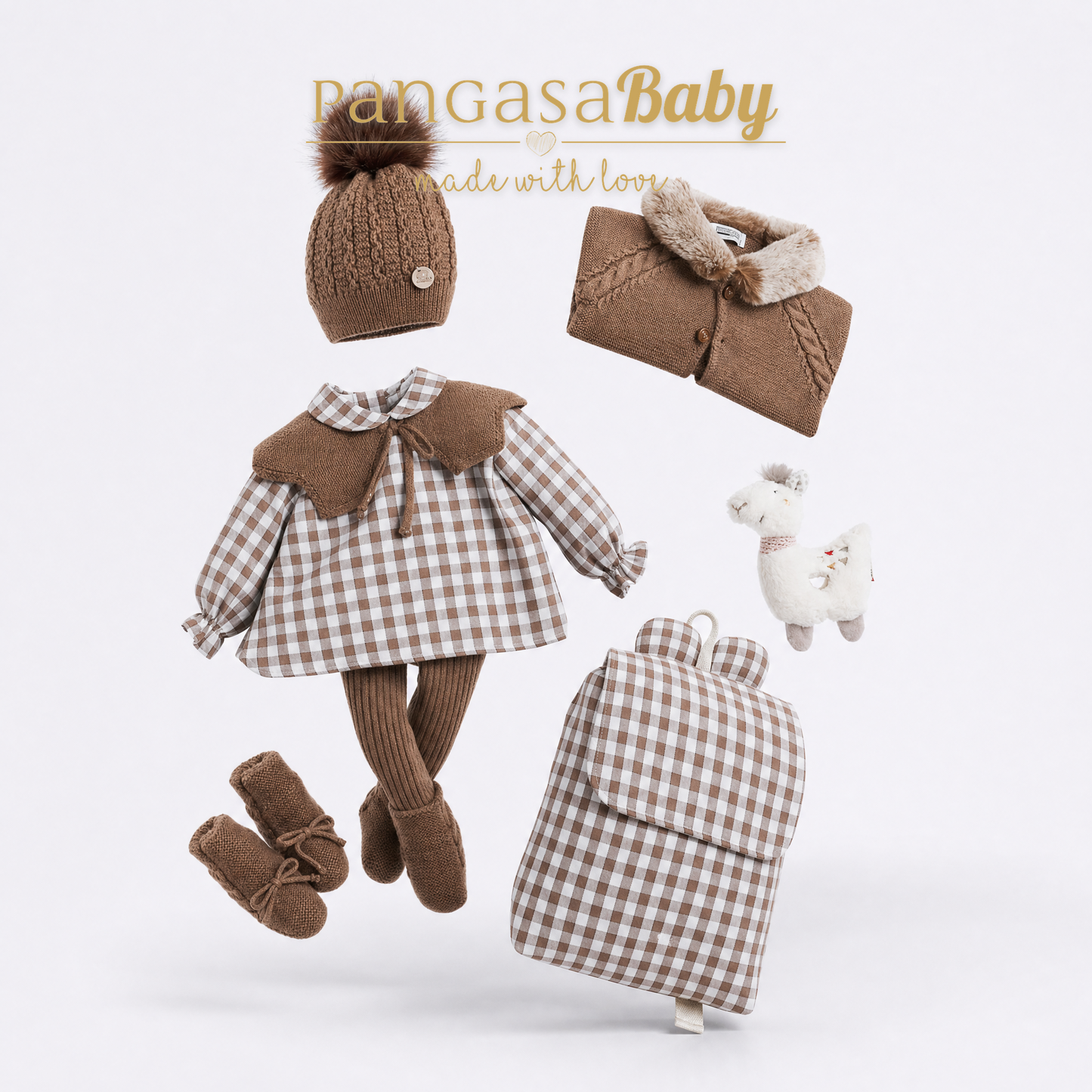 MOCHILA CHOCOLATTE pangasa baby