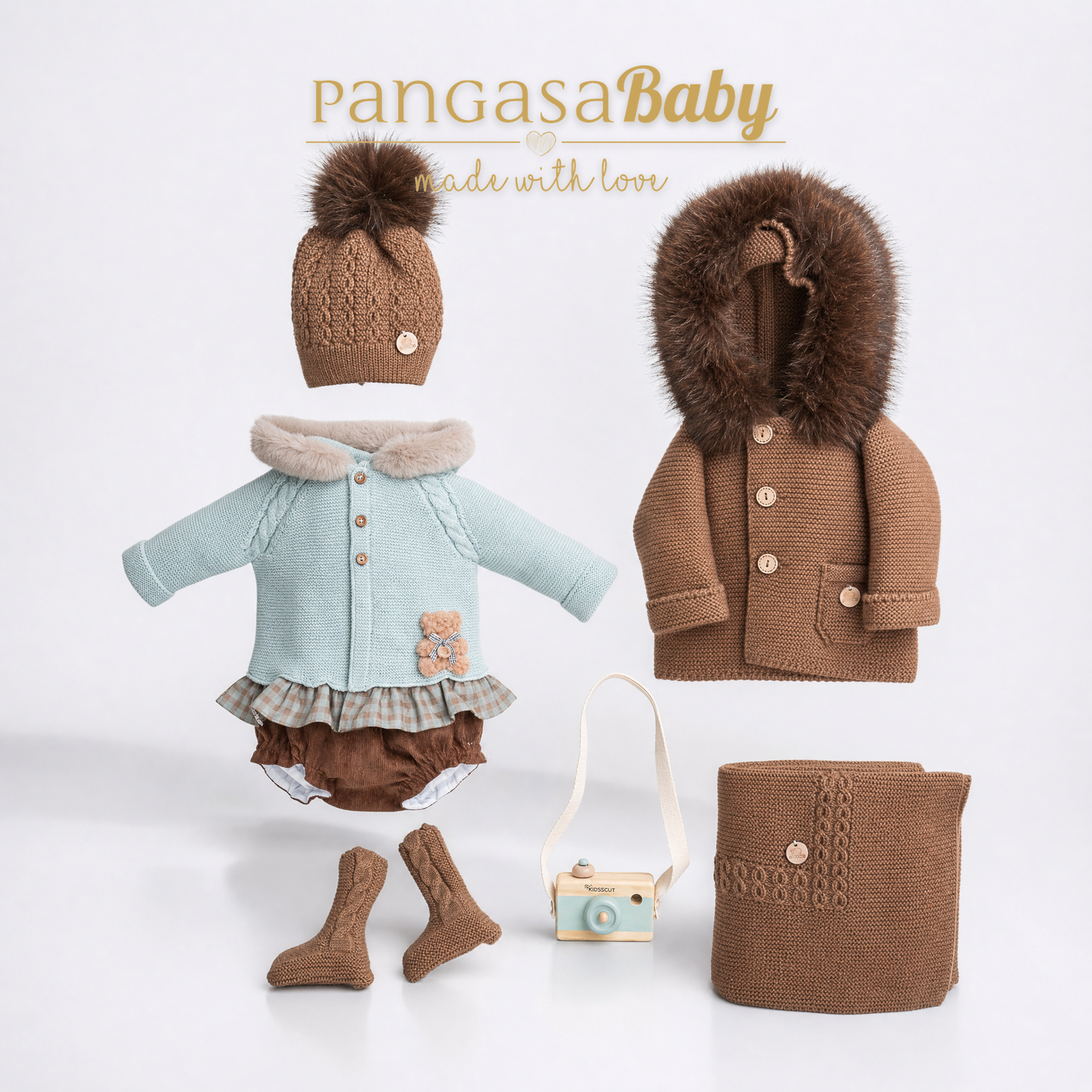 CONJ. BRAGUITA VICHY MINT3-24 meses pangasa baby