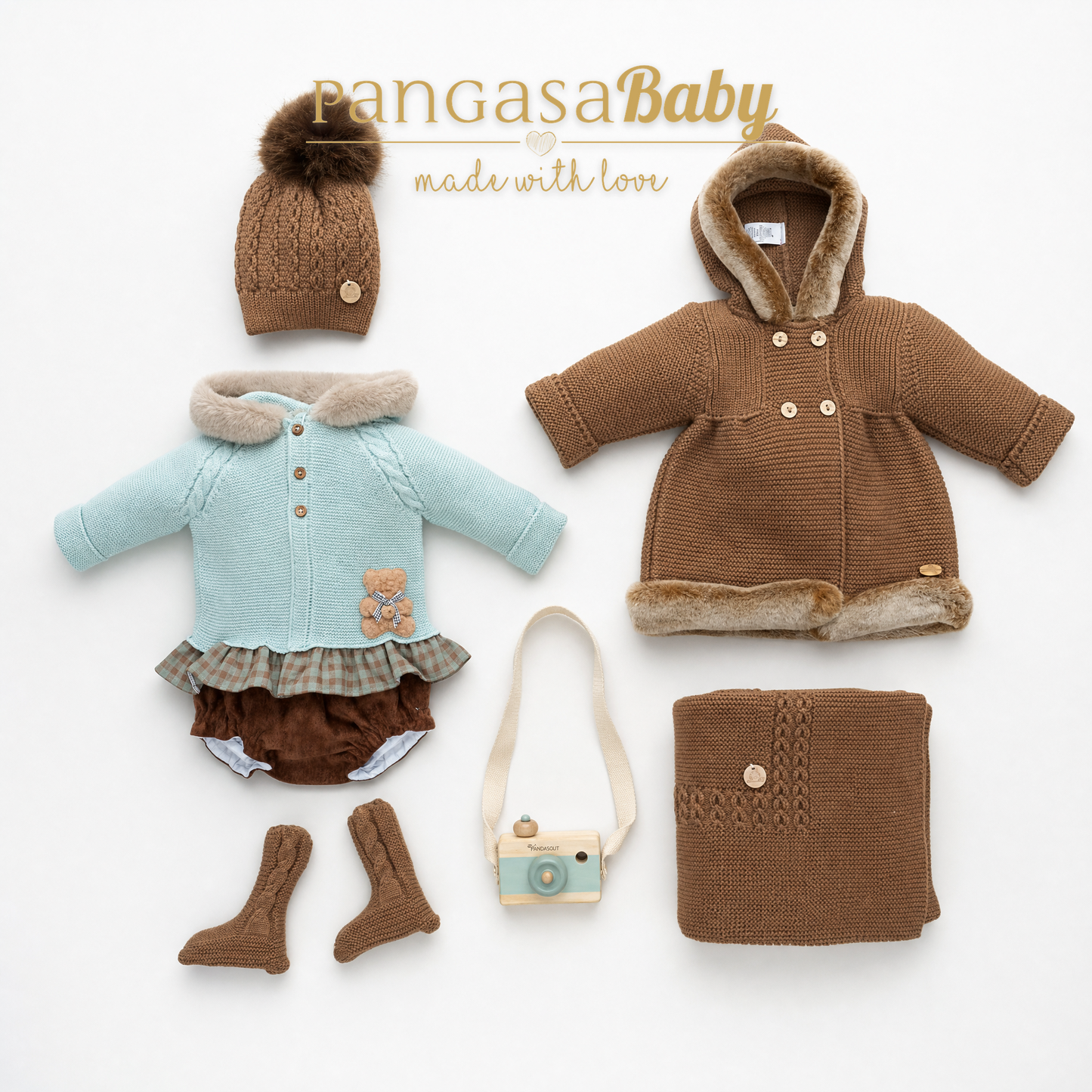 CONJ. BRAGUITA VICHY MINT3-24 meses pangasa baby